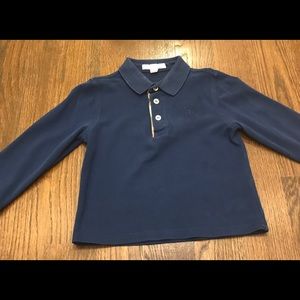Burberry Boy’s Long-Sleeve Polo Shirt (Size 4Y)